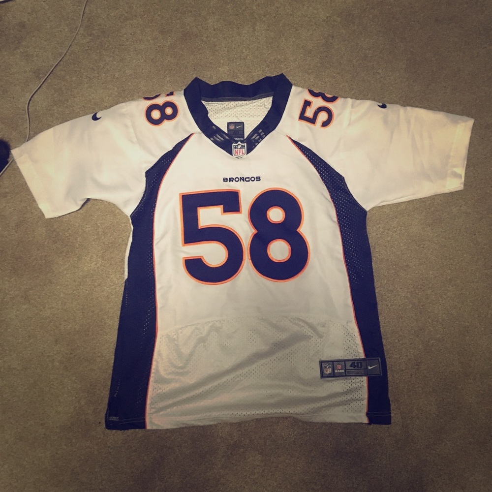On feild Von Miller Broncos Jersey